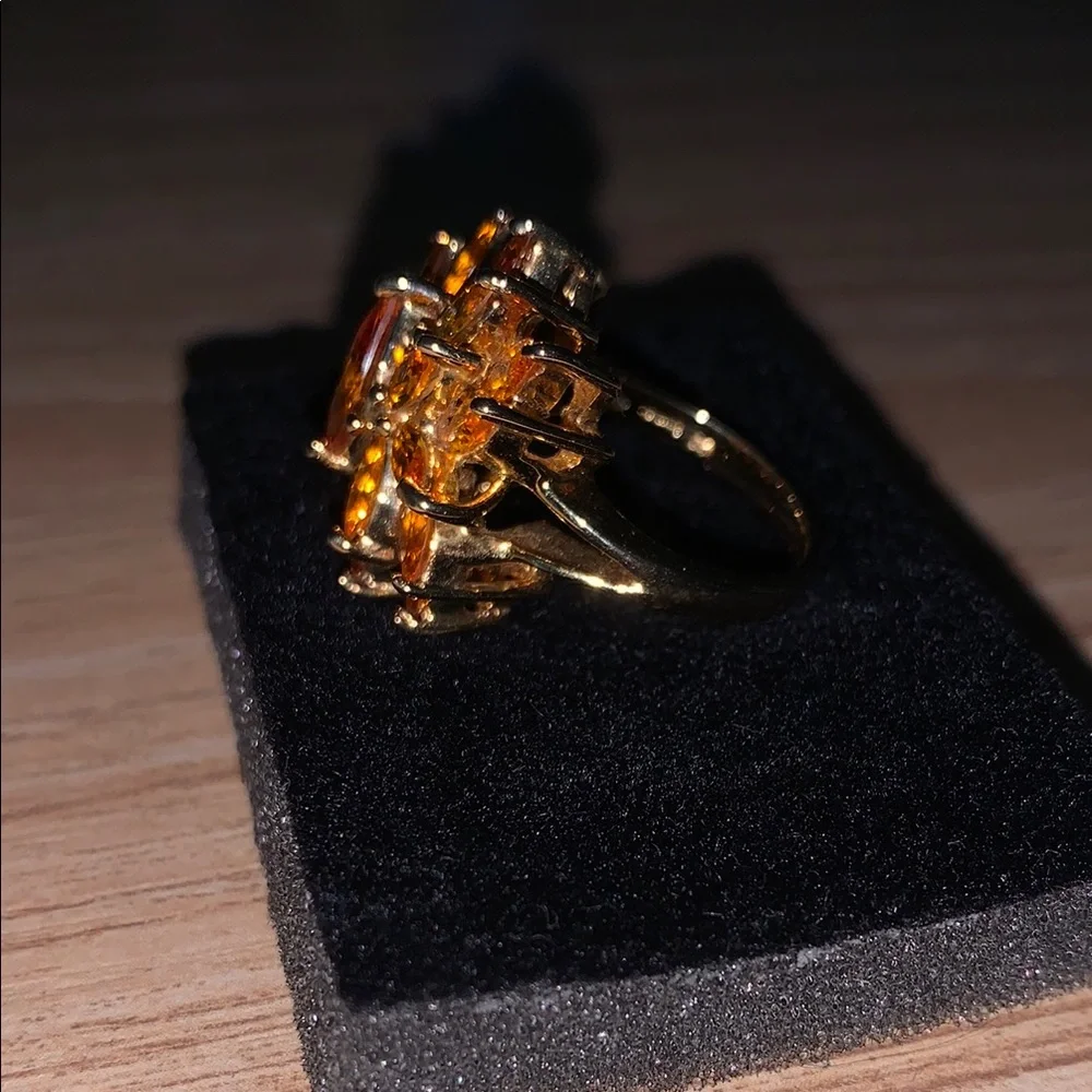 N/A orange citrine